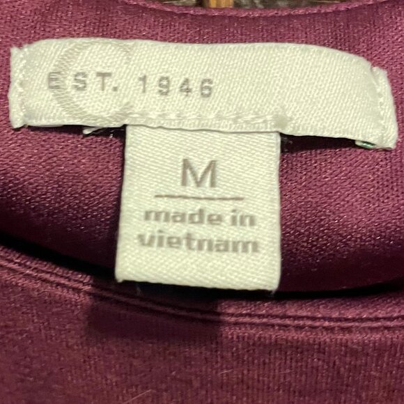 Floor Length Sleeveless Burgundy Dress - Worn Once - Picture 2 of 2